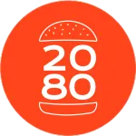 2080 Burger company logo