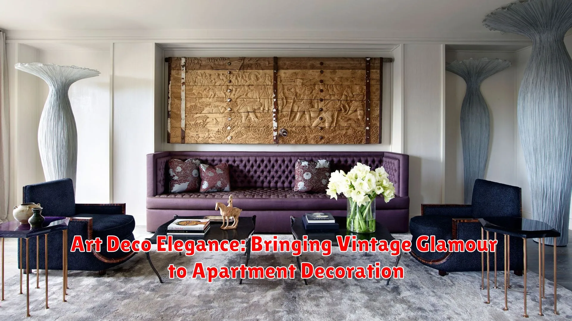 Art Deco Elegance: Bringing Vintage Glamour to Apartment Decoration