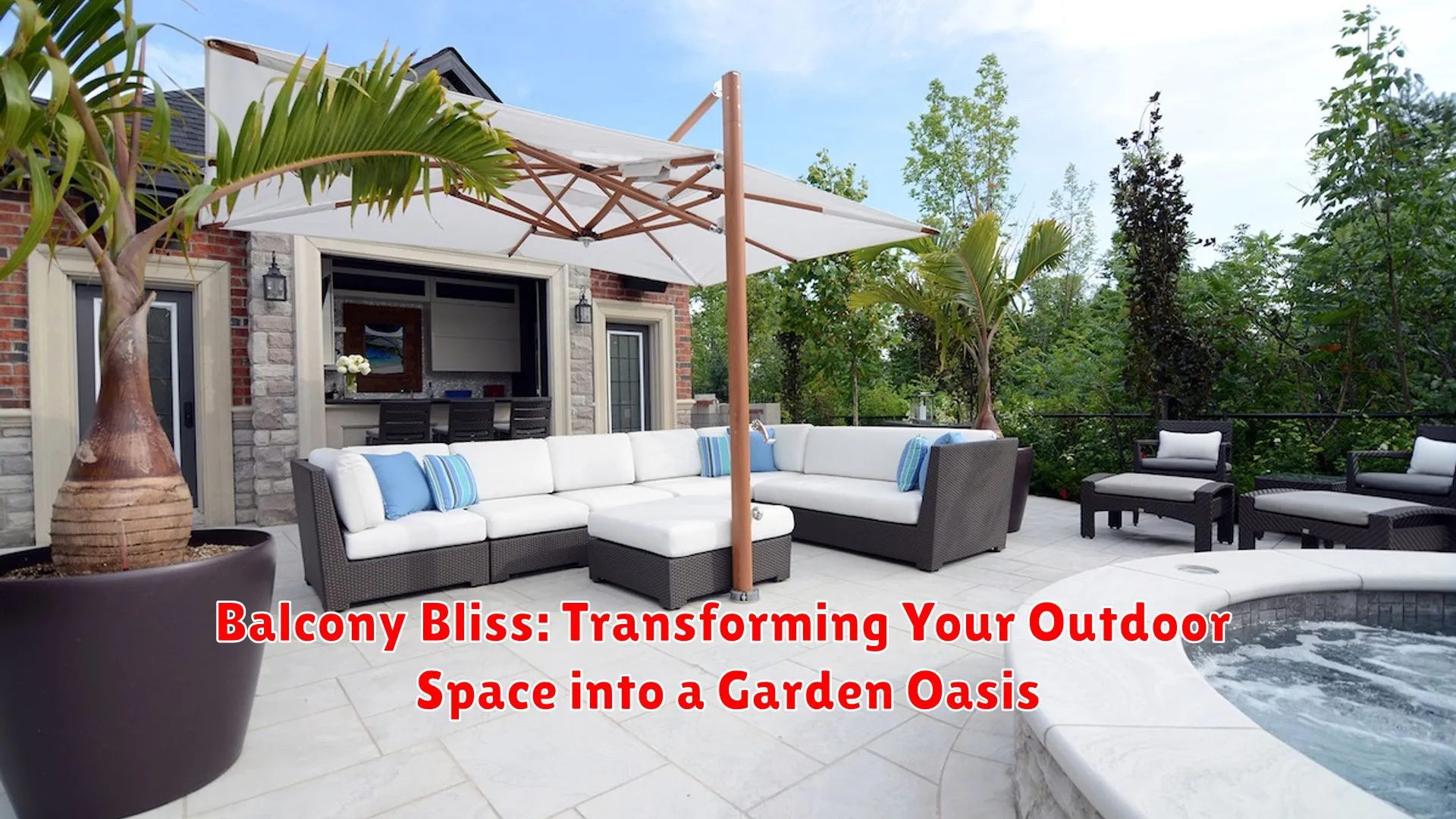 Balcony Bliss: Transforming Your Outdoor Space into a Garden Oasis