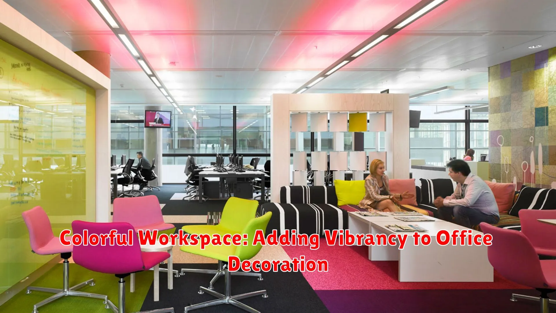 Colorful Workspace: Adding Vibrancy to Office Decoration