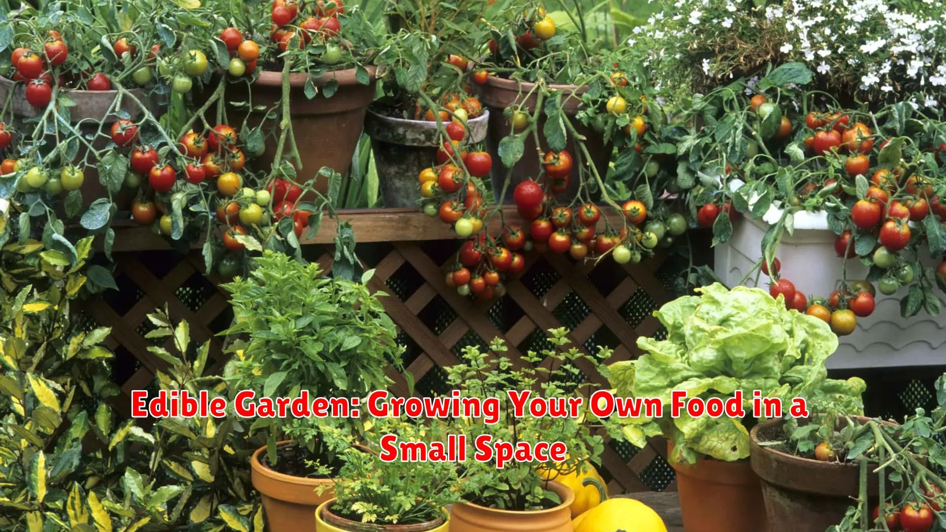 Edible Garden: Growing Your Own Food in a Small Space