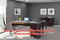 Executive Elegance: Office Decoration for a Sophisticated Workspace