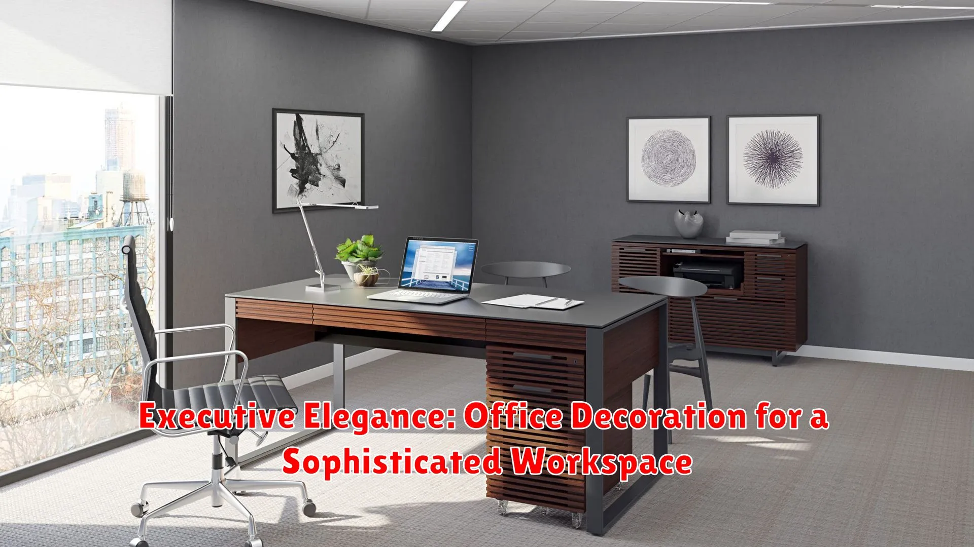 Executive Elegance: Office Decoration for a Sophisticated Workspace