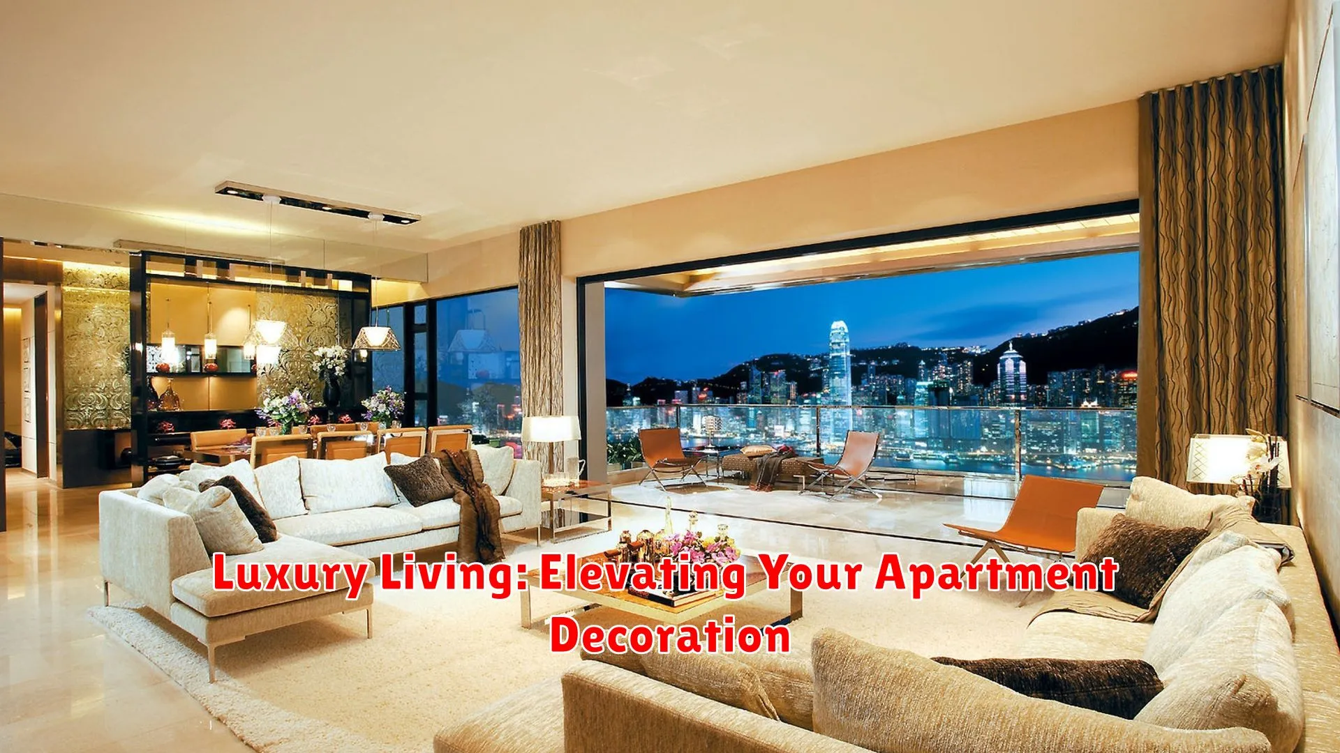 Luxury Living: Elevating Your Apartment Decoration