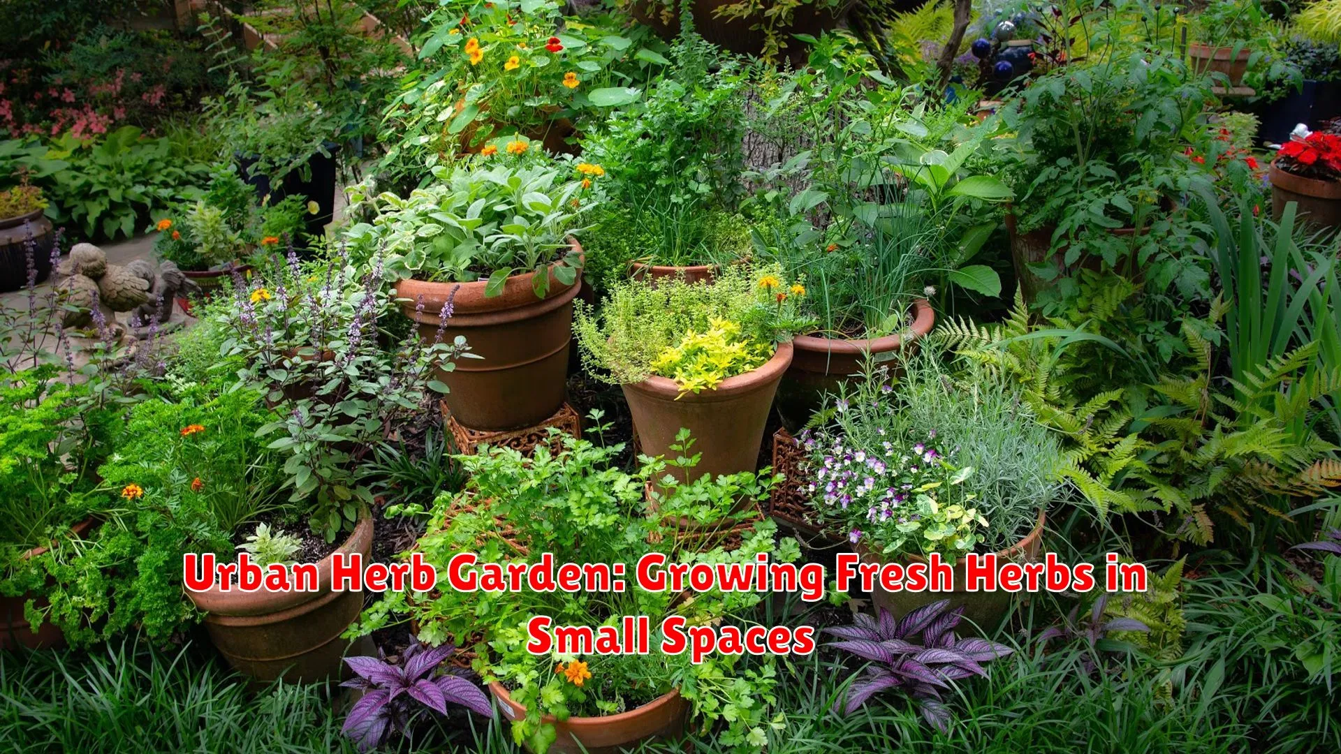 Urban Herb Garden: Growing Fresh Herbs in Small Spaces