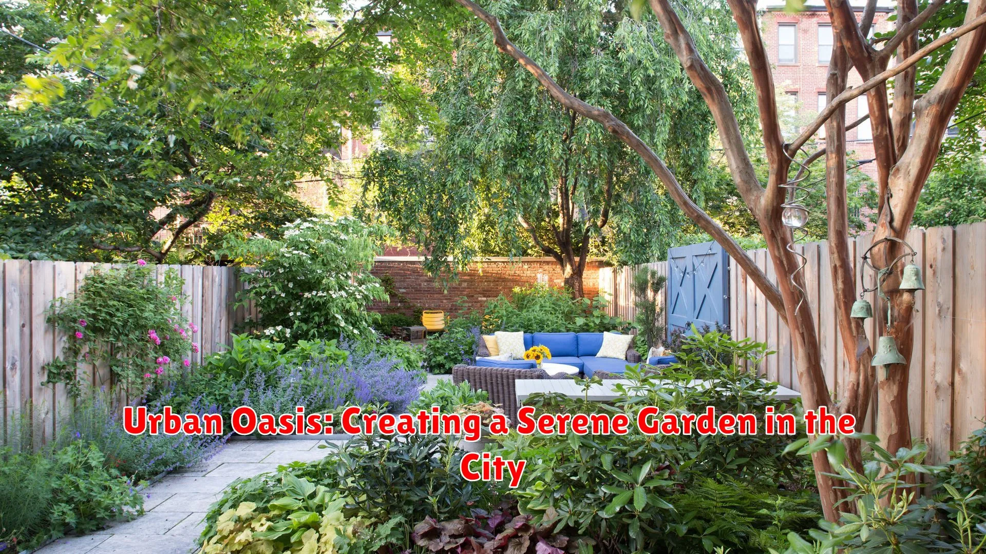 Urban Oasis: Creating a Serene Garden in the City